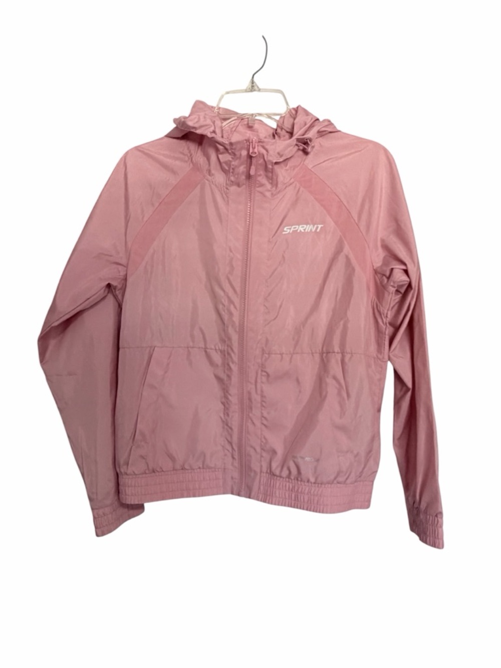 Women's Lightweight Hooded Utility Jacket — Dusty Rose Water Proof Jacket